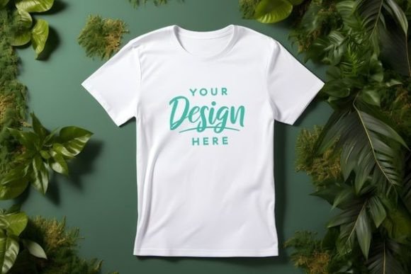 Download Free White T Shirt Mockup Template 09 - T shirt Collection