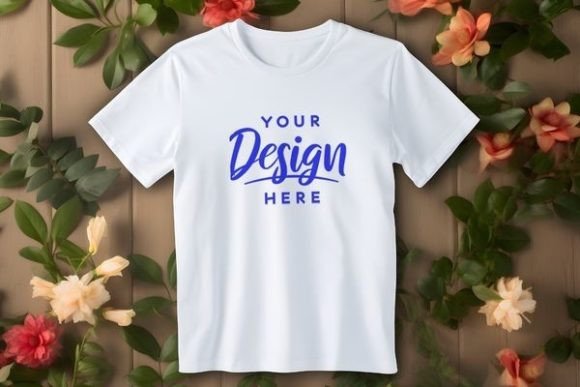 Download White T Shirt Mockup Template Images 02 - T shirt Collection